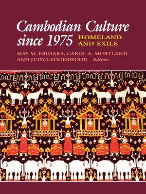 cover image of Cambodian Culture since 1975